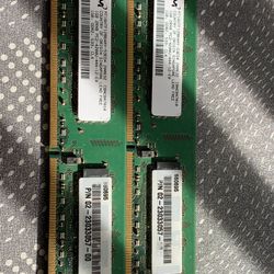 DDR2 Memory Ram PC2 -4200 2gb 1X2=2gb