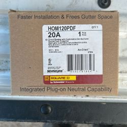 Square D home line 20 Amps 