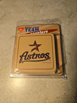 Houston Astros MLB Team Coasters Set