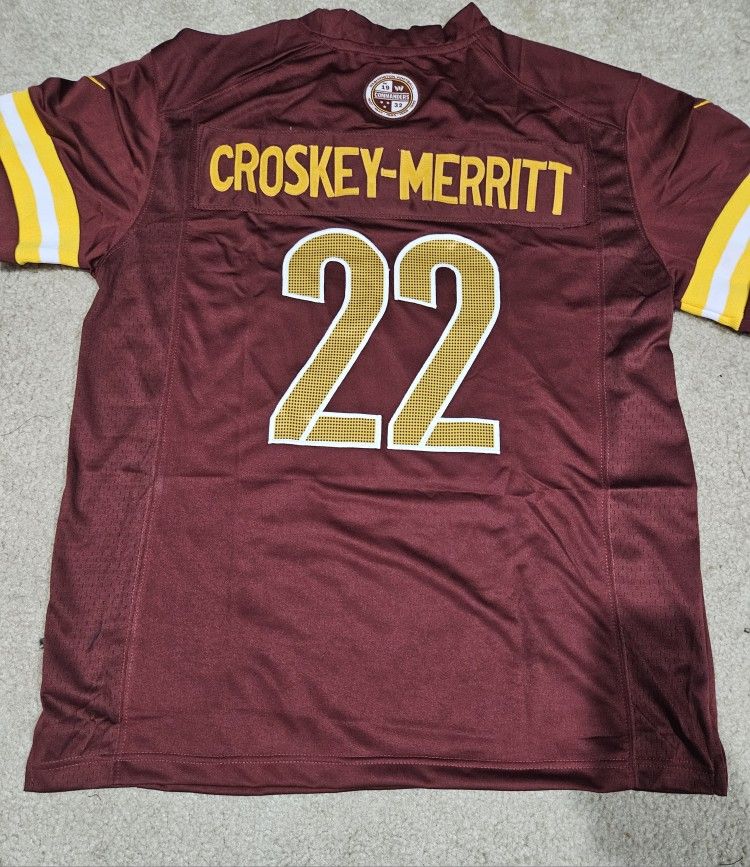 Crosky Merritt Washington Commanders Jersey