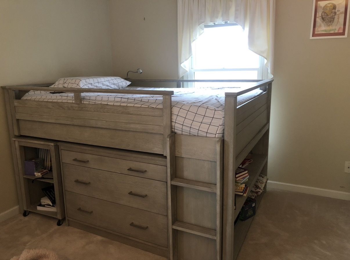 Pottery Barn Loft Bed Full Size - hardly used