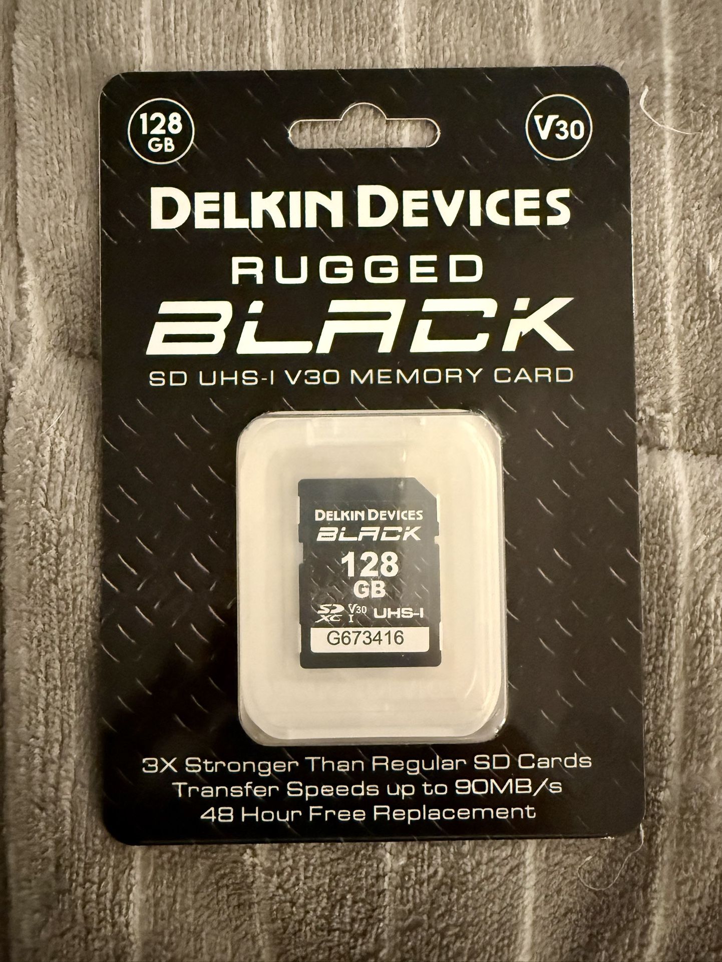 DELKIN DEVICES 128GB SD/V30 MEMORY CARD