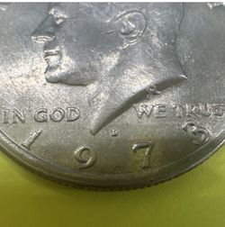 Half dollar coin