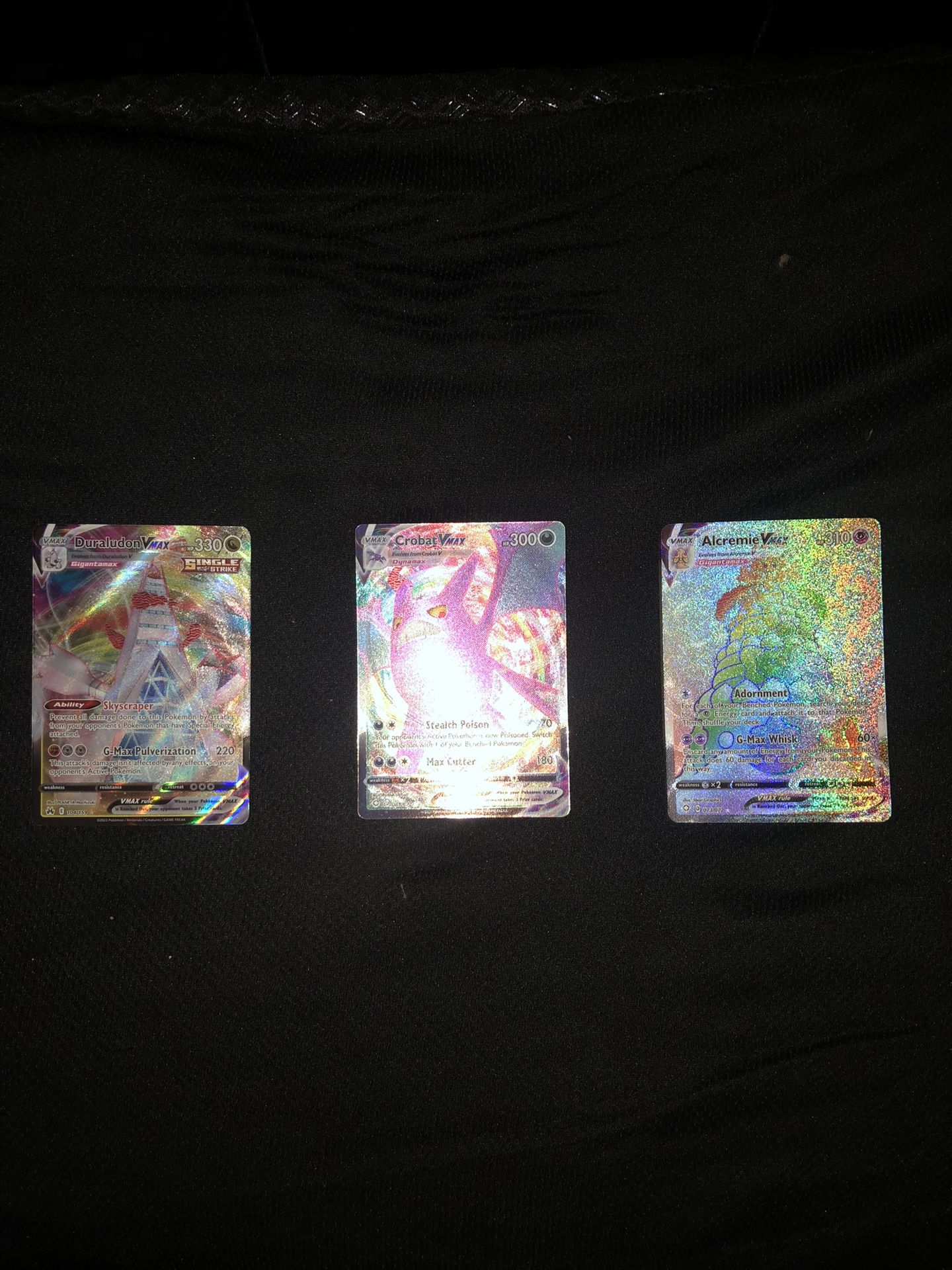 Lot Of 3 Pokémon Cards
