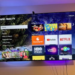 75” Onn Roku 4K Smart TV