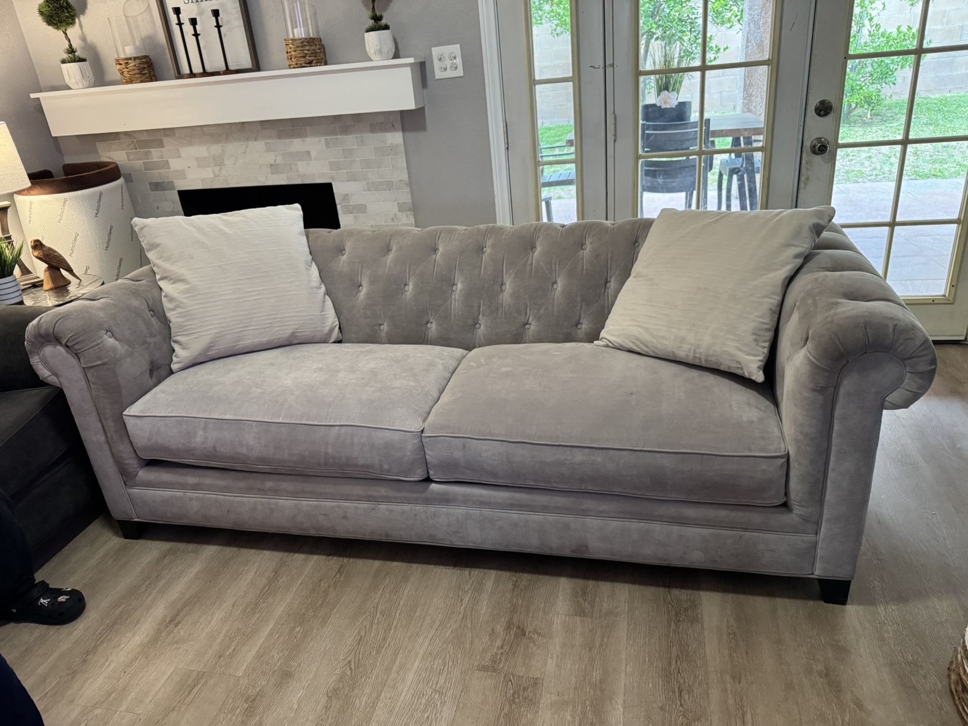 Grey couch OBO