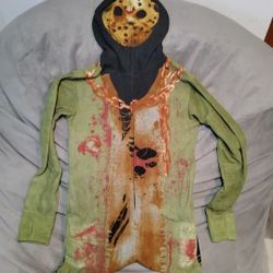 Friday The 13th Pajamas Jason Vorhees Onesie