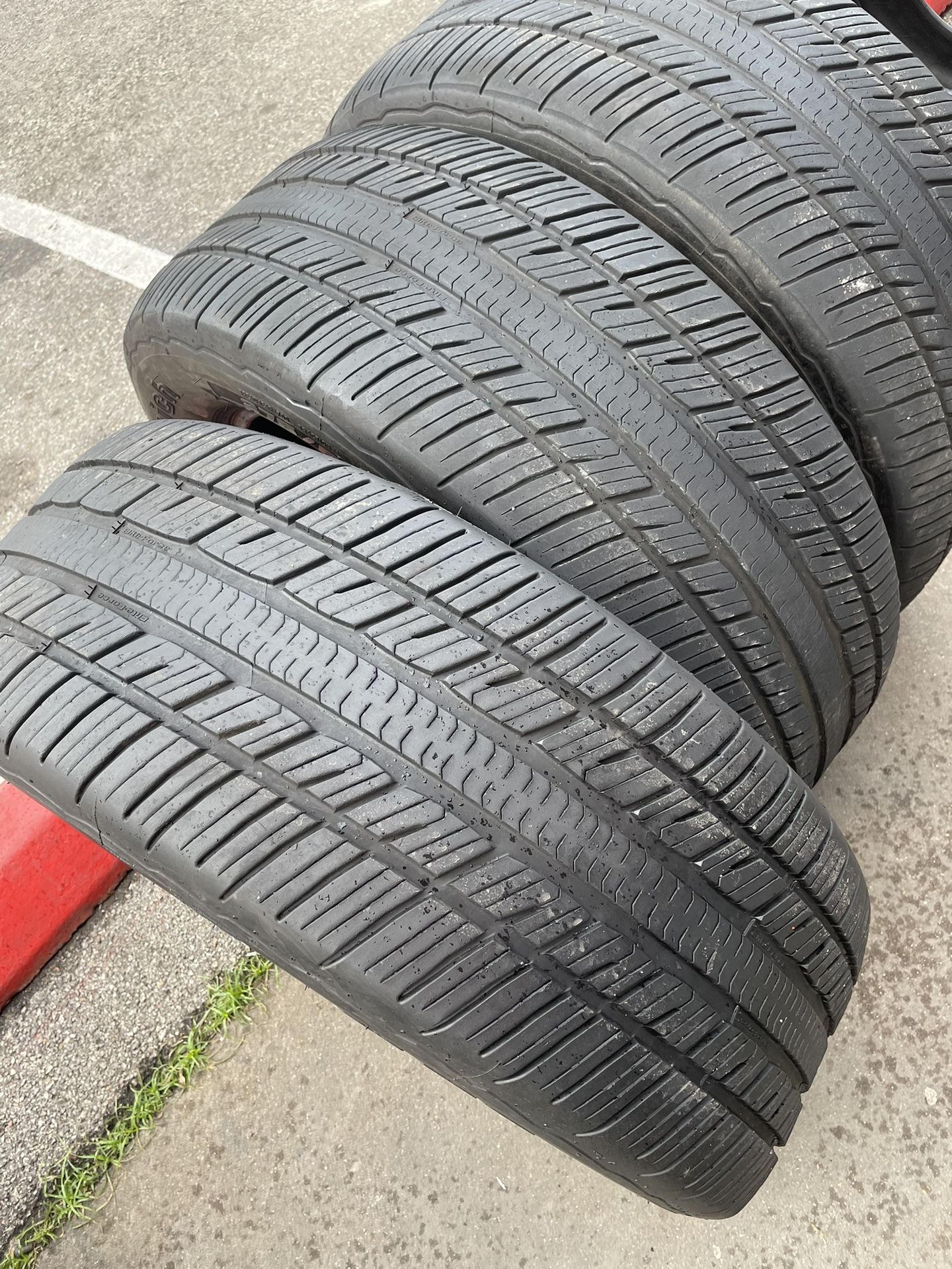 2 USED 275 55 R 20 Bfgoodrich All season tires for $130 installed and balance.  AIl NEW tires come with 1 year of free rotations and patches with a ma