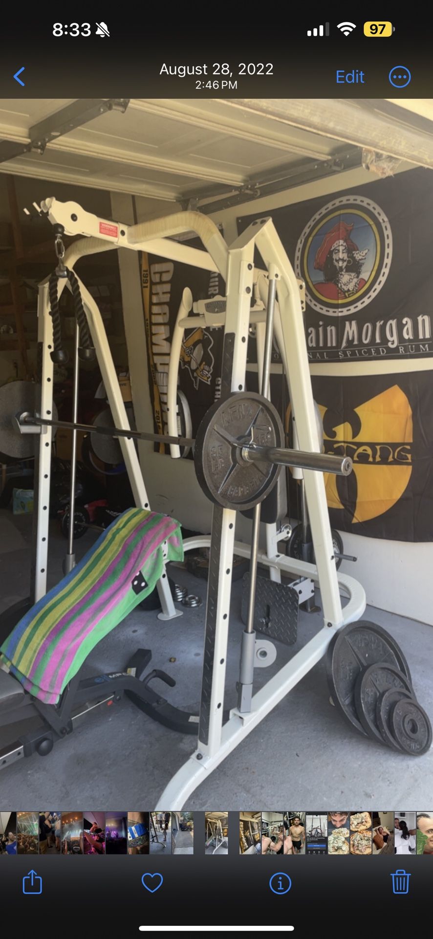 Combo Weight Rack Smith Machine