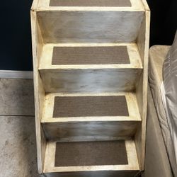 Wooden Dog Steps