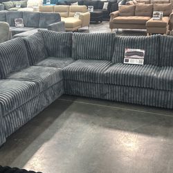 Furry -like Corduroy Couch New In. Box 