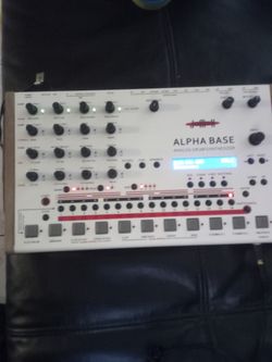 Alpha Base Analog Digital Drum Machine