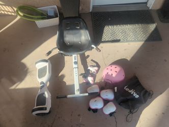 Hoverboard And Car