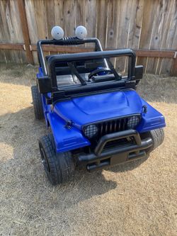 Custom Power Wheels Jeep