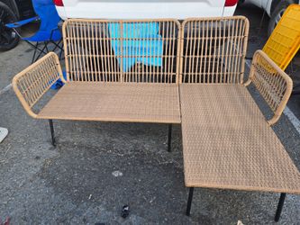 L Shaped patio furniture