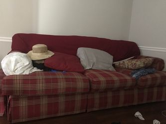 Couch Ottoman and love seat