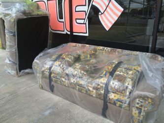 New sofa and love seat