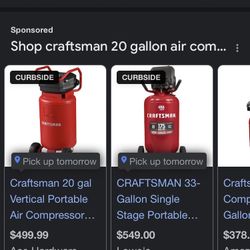 Craftsman 20 Gallon Air Compressor