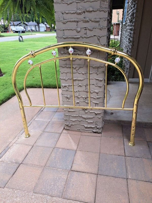 Antique Brass Bed
