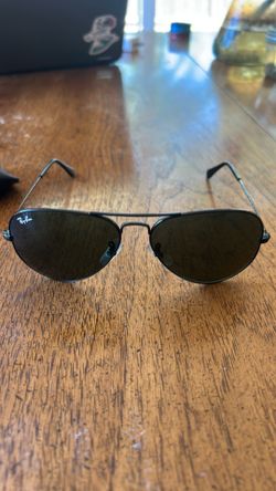 RayBan black sunglasses