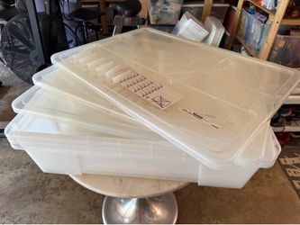 IKEA Samla 15 gallon storage bins - set of three