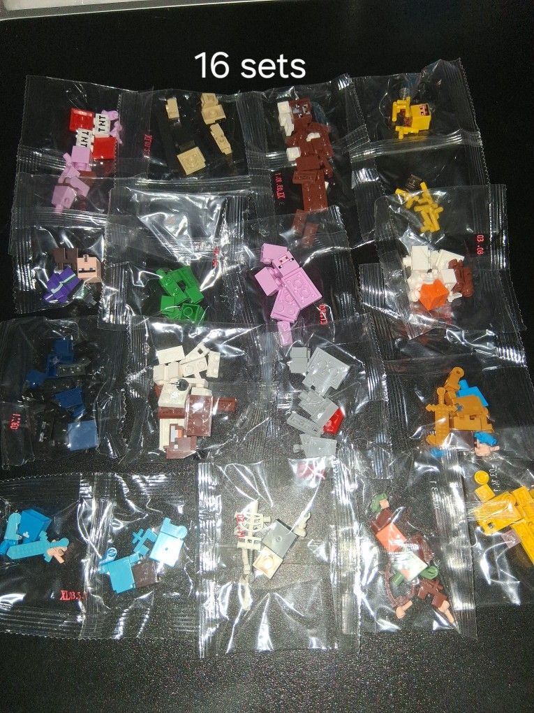 Minecraft Party Favors 16 Pieces