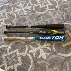 Easton USA Baseball Bats (3)