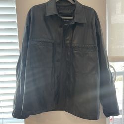 Leather Shacket