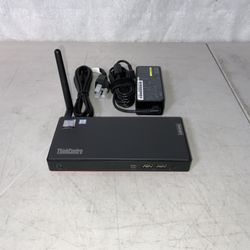 Lenovo ThinkCentre M90N-1 Tiny Desktop, Nano PC, Intel i5 8th Gen, 8GB DDR4, 512GB SSD, Windows 10, WiFi Bluetooth, Comes With Power Cord. 