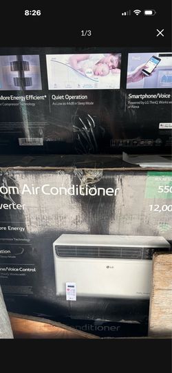 LG 12,000 BTU window Air conditioner AC unit
