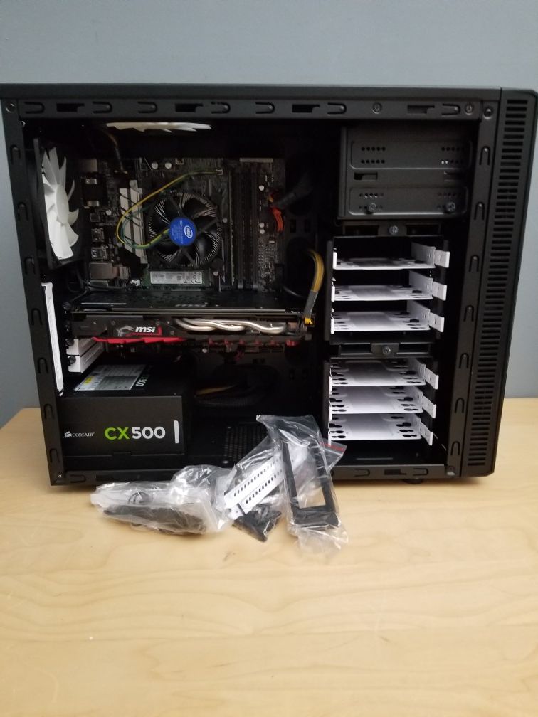 Gaming Computer Intel i5-7400t RX580 DDR4 8GB Ram SSD