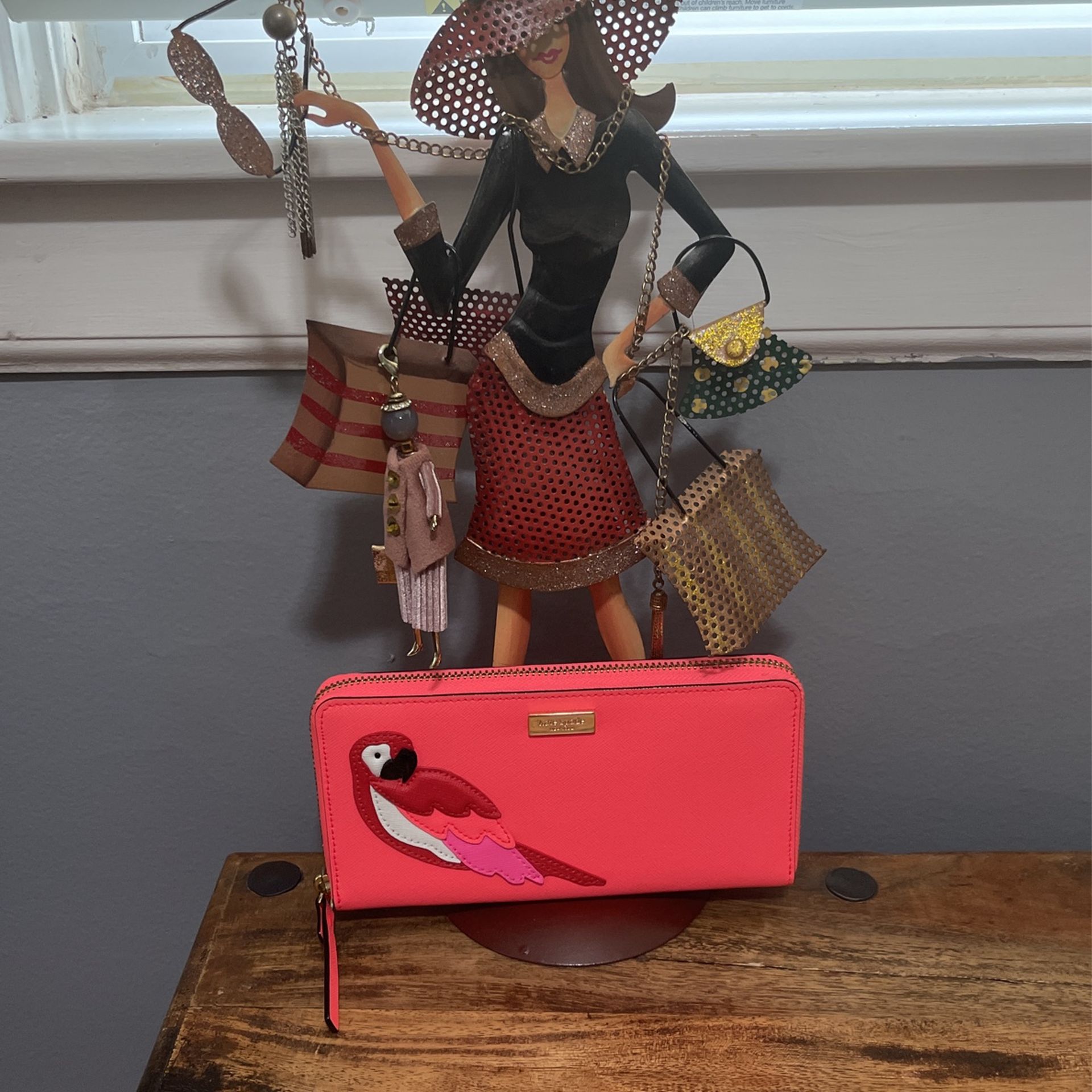 Kate Spade Parrot Talk Wallet