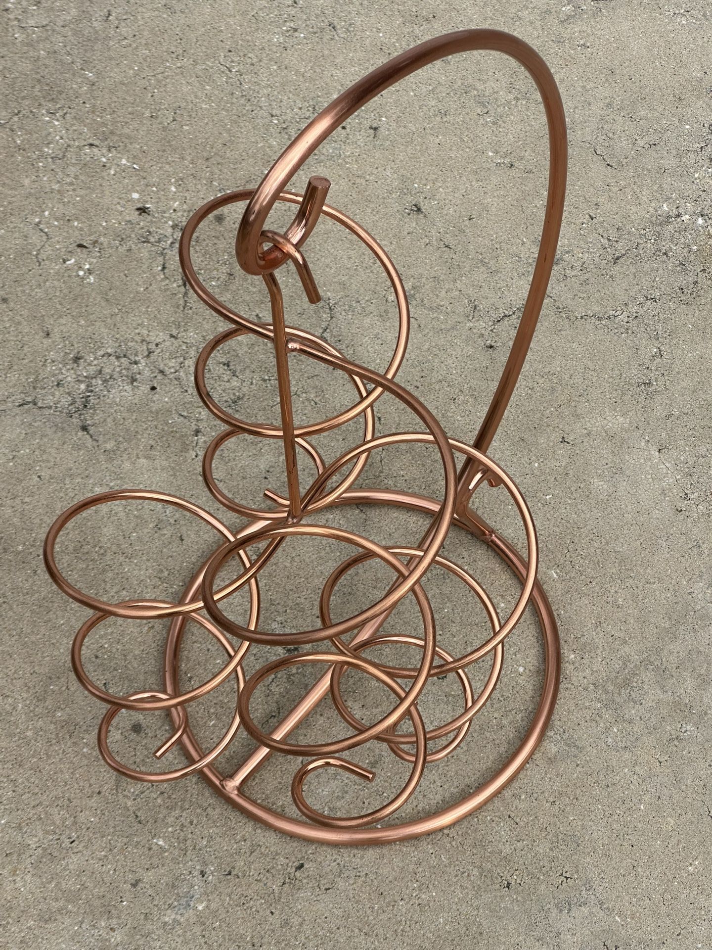 Copper Wine Rack