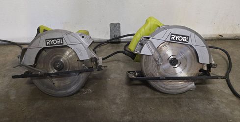 (2) Ryobi Circular saws