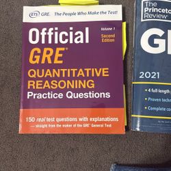 GRE preparation Books 