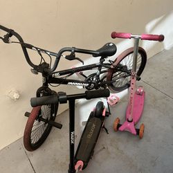 Bicicleta , Mono Patin  Y electric Scooter