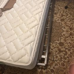 Mattress And Base For Bottom Portion Of A Trundle Bed