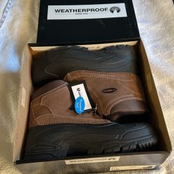 New Weatherproof Men’s Boots Size 13M