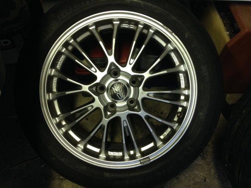 O.Z 17" Botticelli rims w/ tires