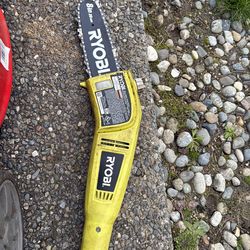 Ryobi electric long saw