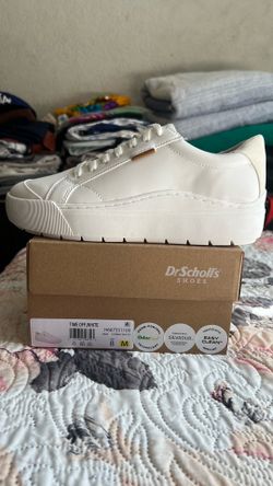 Dr Scholl’s Time Off, white size 8