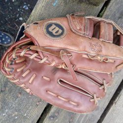 Wilson American Cowhide Baseball Glove Worn In ! 