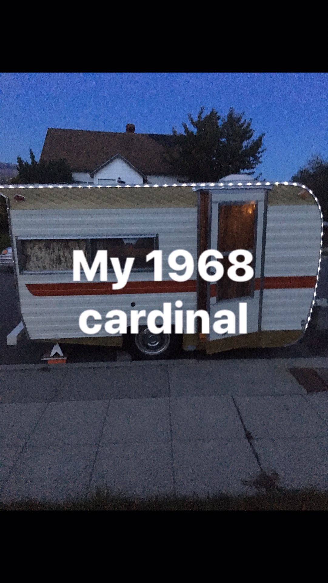 Refurbished 1968 Cardinal