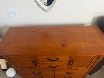 Large Wood Dresser / Storage Chest