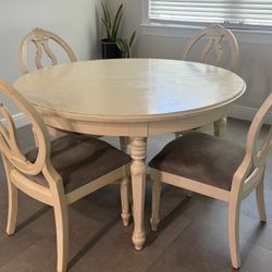 Kitchen/Dining Table And Chairs 