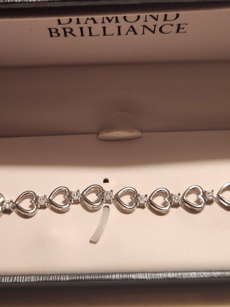 Lab made Diamond bracelet