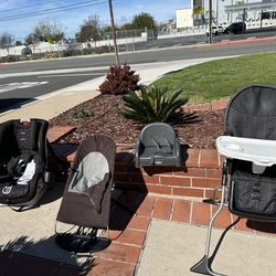 Assorted free baby equipment