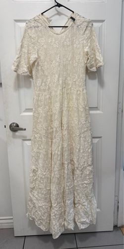 Zara Vintage Style Maxi Lace Dress Size M