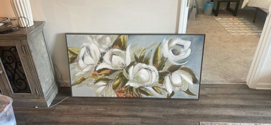 Flower picture frame