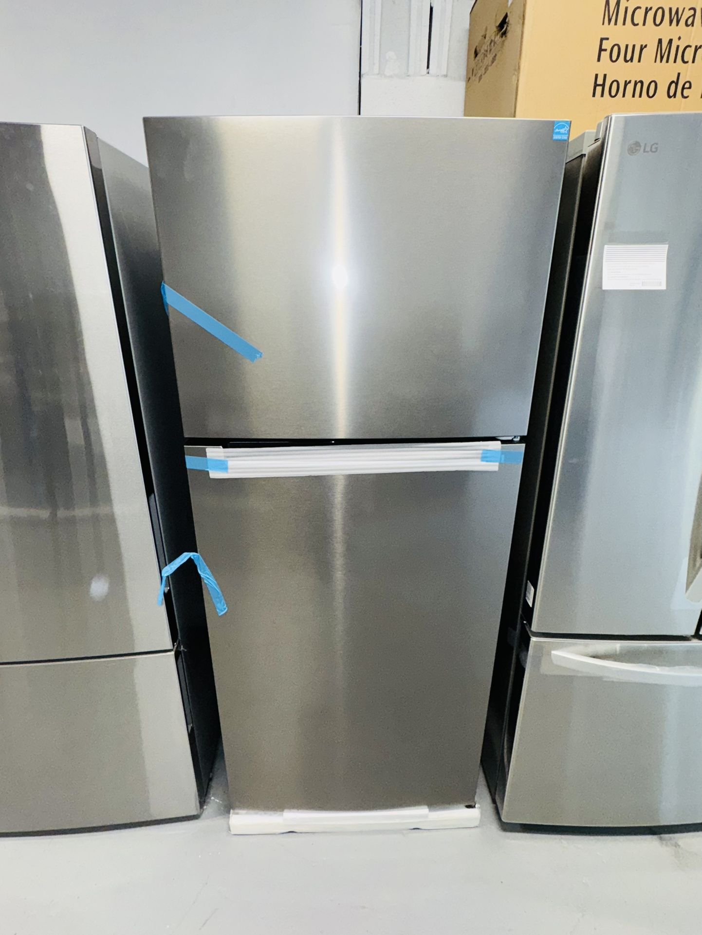 New refrigerator element 28X67X28 stainless steel